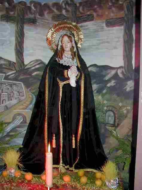 La Dolorosa en el Camerin de la Santa Casa